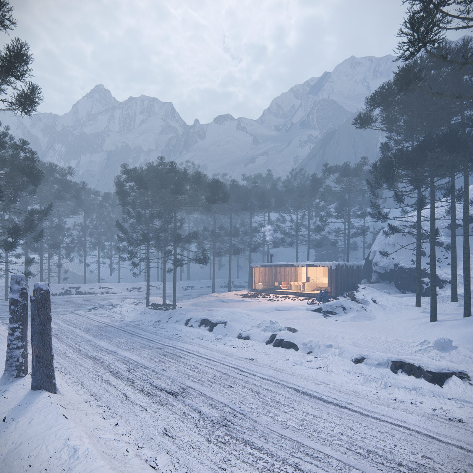 ML3D Environment 001 – Alpine Retreat